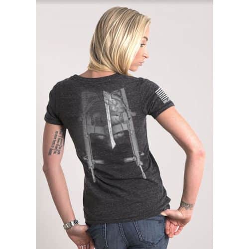 9 Line Daniel Defense Women's Spartan T-Shirt - Heather Grey 9 Line Daniel Defense Women's Spartan T-Shirt - Heather Grey