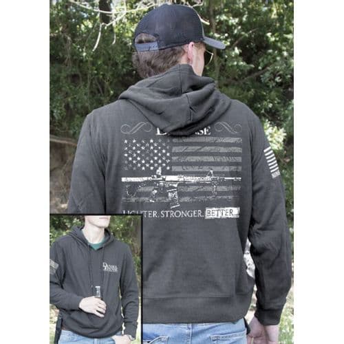 9 Line Daniel Defense Light Weight Old Glory T-Shirt - Charcoal 9 Line Daniel Defense Light Weight Old Glory T-Shirt - Charcoal