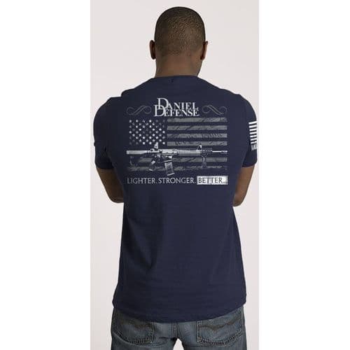 9 Line Men's Daniel Defense T-Shirt - Navy 9 Line Men's Daniel Defense T-Shirt - Navy