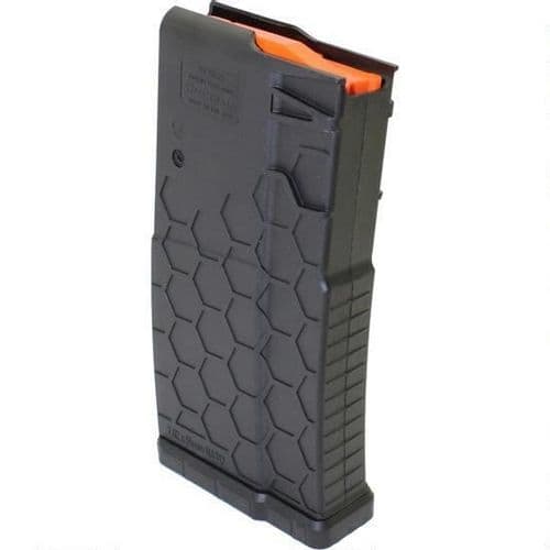 Hexmag AR-10A/.308 SR-25 Pattern Polymer Magazine 10 Rounds Black Hexmag AR-10A/.308 SR-25 Pattern Polymer Magazine 10 Rounds Black