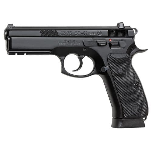 CZ-USA CZ 75 SP-01 9mm 18+1 4.6" Pistol - Manual Safety CZ-USA CZ 75 SP-01 9mm 18+1 4.6" Pistol - Manual Safety