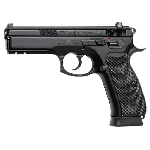 CZ-USA CZ 75 SP-01 9mm 18+1 4.6" Pistol - Manual Safety CZ-USA CZ 75 SP-01 9mm 18+1 4.6" Pistol - Manual Safety