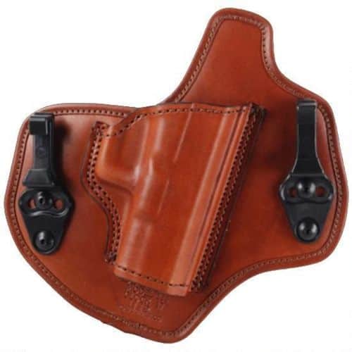 Bianchi Model 135 Suppression S&W M&P Shield 9/40 Inside Waistband Holster Leather Right Hand Tan Bianchi Model 135 Suppression S&W M&P Shield 9/40 Inside Waistband Holster Leather Right Hand Tan