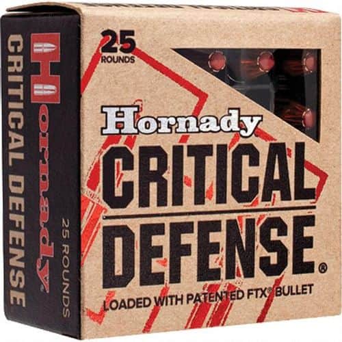 Hornady Critical Defense .32 H&R Magnum Ammunition FTX Hornady Critical Defense .32 H&R Magnum Ammunition FTX