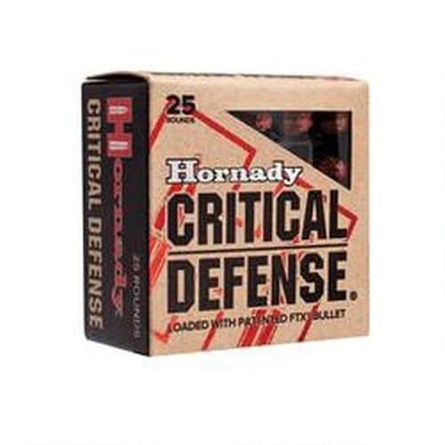 Hornady Critical Defense .32 NAA Ammunition 25 Rounds FTX 80 Grains Hornady Critical Defense .32 NAA Ammunition 25 Rounds FTX 80 Grains