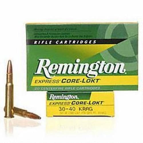 Remington 180 Grain .30-40 Krag PSP Core Lok 20 Round Box Remington 180 Grain .30-40 Krag PSP Core Lok 20 Round Box