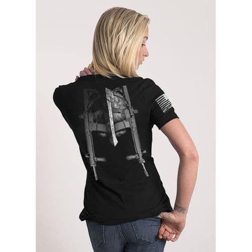 9 Line Women's Daniel Defense Spartan T-Shirt - Black 9 Line Women's Daniel Defense Spartan T-Shirt - Black