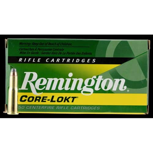 Remington Core-Lokt 25-20Win 86gr SP Centerfire Rifle Ammo 50rd Box - 28364 Remington Core-Lokt 25-20Win 86gr SP Centerfire Rifle Ammo 50rd Box - 28364
