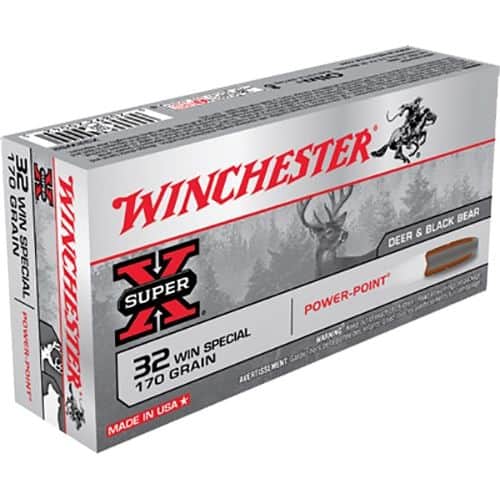 Winchester Ammo Power-Point 32 Win Special 170 gr Power Point - X32WS2 Winchester Ammo Power-Point 32 Win Special 170 gr Power Point - X32WS2