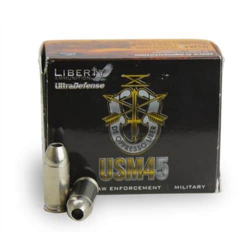 Liberty Ammunition Ultra Defense 45 ACP Fragmentation 78gr Liberty Ammunition Ultra Defense 45 ACP Fragmentation 78gr