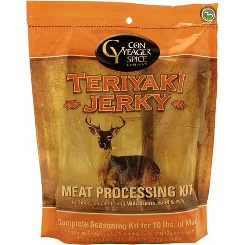 Con Yeager Spice Teriyaki Jerky Meat Processing Kit 40416 Con Yeager Spice Teriyaki Jerky Meat Processing Kit 40416