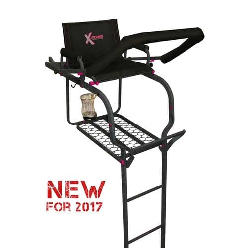 X-Stand Tree Stand The Huntress with Ladder X-Stand Tree Stand The Huntress with Ladder