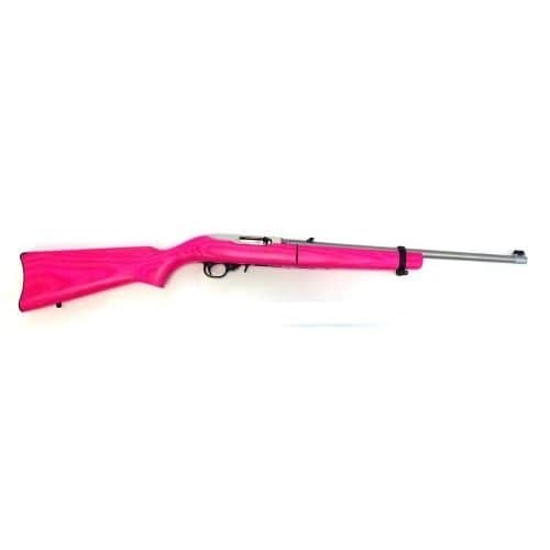 RUGER 10/22 LIPSEY'S EXCLUSIVE PINK TAKE DOWN 22LR 10RD INCLUDES BLACK BACKPACK STYLE BAG RUGER 10/22 LIPSEY'S EXCLUSIVE PINK TAKE DOWN 22LR 10RD INCLUDES BLACK BACKPACK STYLE BAG