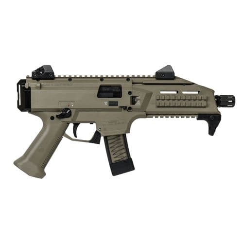 CZ Scorpion EVO 3S1 7.7" Barrel 9mm Pistol - 20 Round Mag - FDE CZ Scorpion EVO 3S1 7.7" Barrel 9mm Pistol - 20 Round Mag - FDE