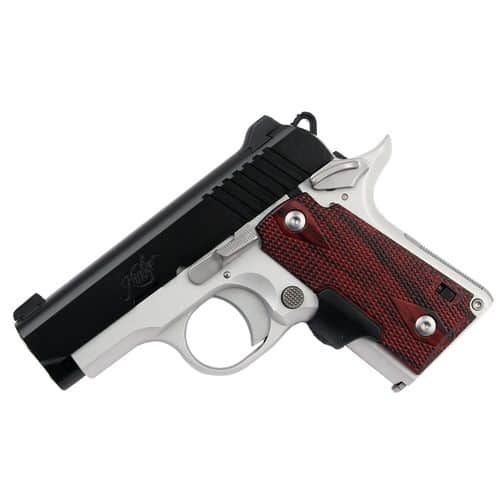 Kimber Micro 380 Crimson Carry (LG) Pistol W/ Crimson Trace Lasergrips and Fixed Sights .380 2-3/4" Satin Silver Finish 6 Round, 3300088 Kimber Micro 380 Crimson Carry (LG) Pistol W/ Crimson Trace Lasergrips and Fixed Sights .380 2-3/4" Satin Silver Finish 6 Round, 3300088
