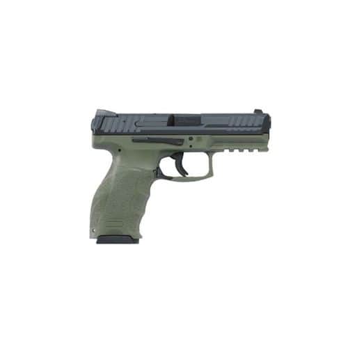 HK VP9 V1 9mm Striker Fired Pistol with 2-15 Round Magazines OD Green HK VP9 V1 9mm Striker Fired Pistol with 2-15 Round Magazines OD Green
