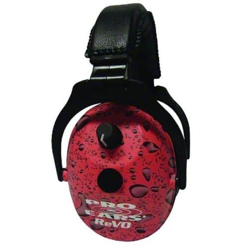 Altus Brands Pro Ears ReVO ER300PR Electronic Ear Muff Pink Rain Altus Brands Pro Ears ReVO ER300PR Electronic Ear Muff Pink Rain