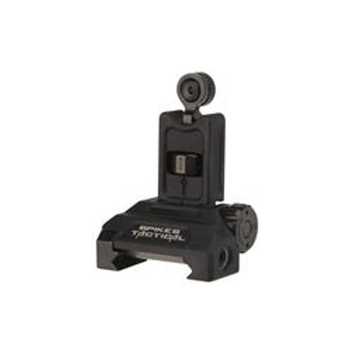 Spikes Tactical Billet Micro Rear Folding Sight Spikes Tactical Billet Micro Rear Folding Sight