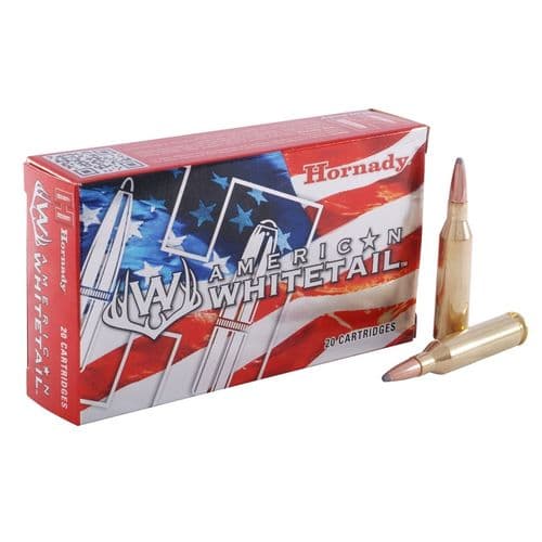 Hornady American WhiteTail 243 WIN 100GR InterLock 20RDS Hornady American WhiteTail 243 WIN 100GR InterLock 20RDS