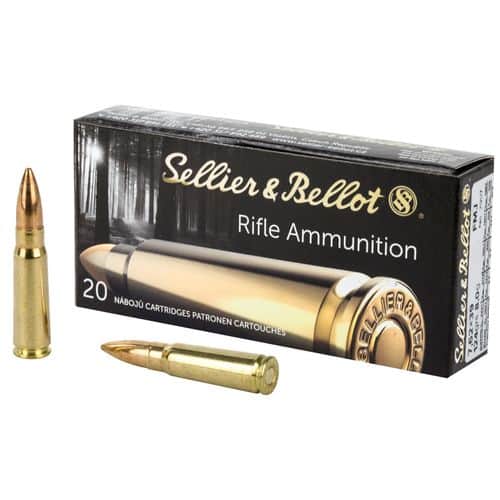 Sellier & Bellot 7.62x39mm Ammo 123 Grain Sellier & Bellot 7.62x39mm Ammo 123 Grain