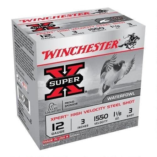 Winchester WEX1233 Xpert Hi-Velocity Steel 12 Gaug Winchester WEX1233 Xpert Hi-Velocity Steel 12 Gaug
