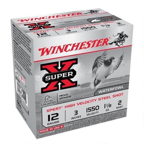 Winchester WEX1232 Super-X Xpert 12 Ga 3" #2 Steel Winchester WEX1232 Super-X Xpert 12 Ga 3" #2 Steel