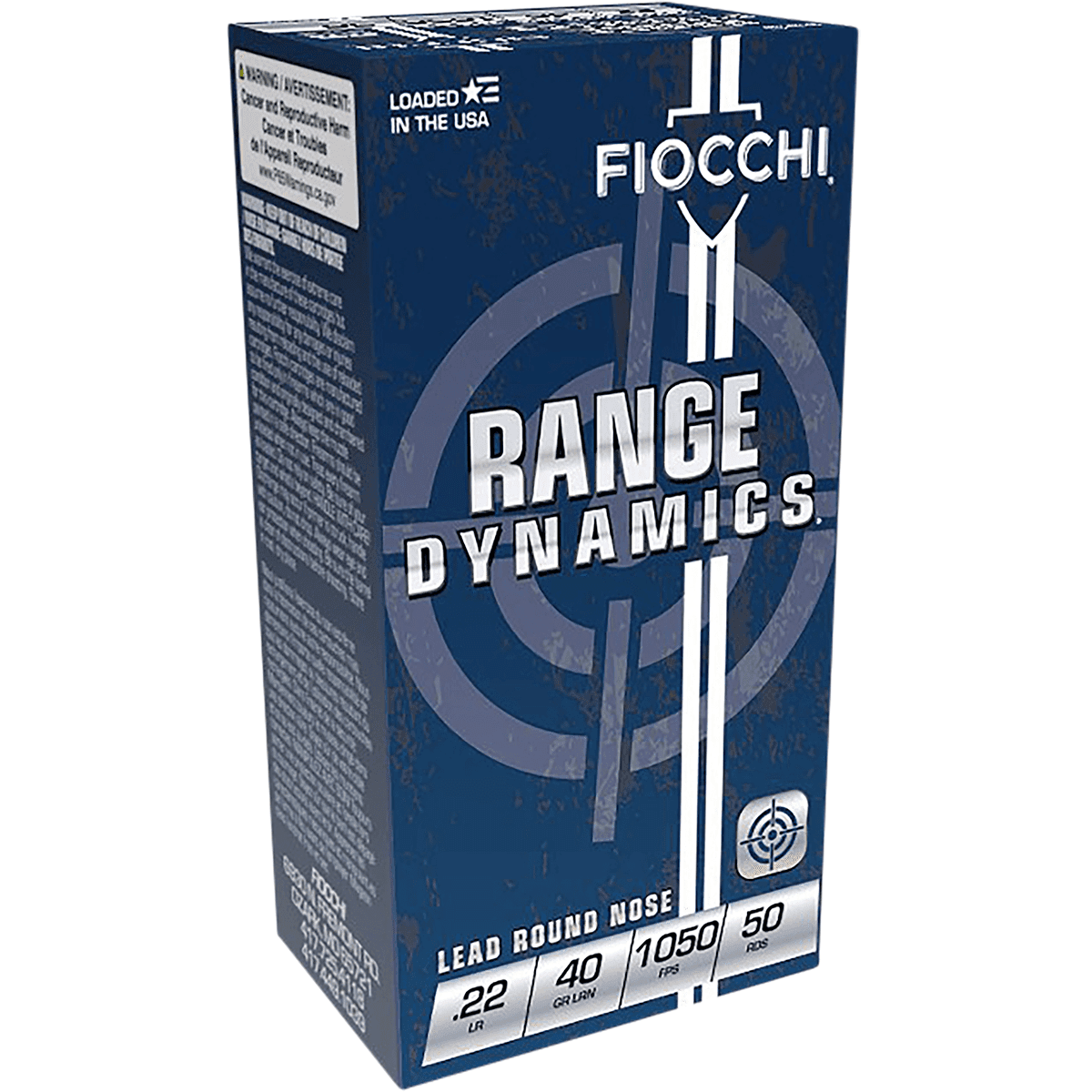 Fiocchi High Velocity 22 LR 40 gr Lead Round Nose Rimfire Ammo Fiocchi High Velocity 22 LR 40 gr Lead Round Nose Rimfire Ammo