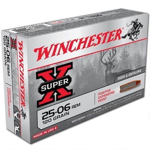 Winchester Ammo Super X 25-06 Rem 120 gr Positive Expanding Point - X25062 Winchester Ammo Super X 25-06 Rem 120 gr Positive Expanding Point - X25062