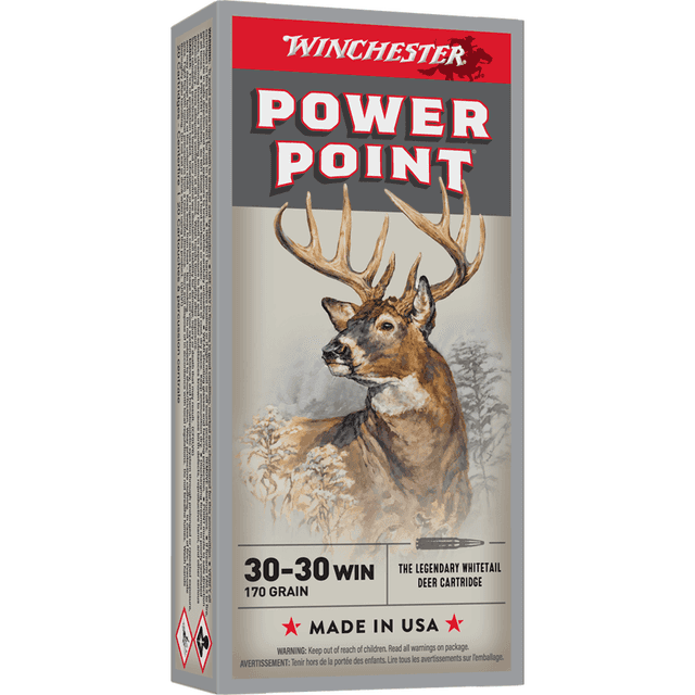 Winchester Ammo X30303 Super X 30-30 Win 170 gr Power Point 20 Per Box Winchester Ammo X30303 Super X 30-30 Win 170 gr Power Point 20 Per Box