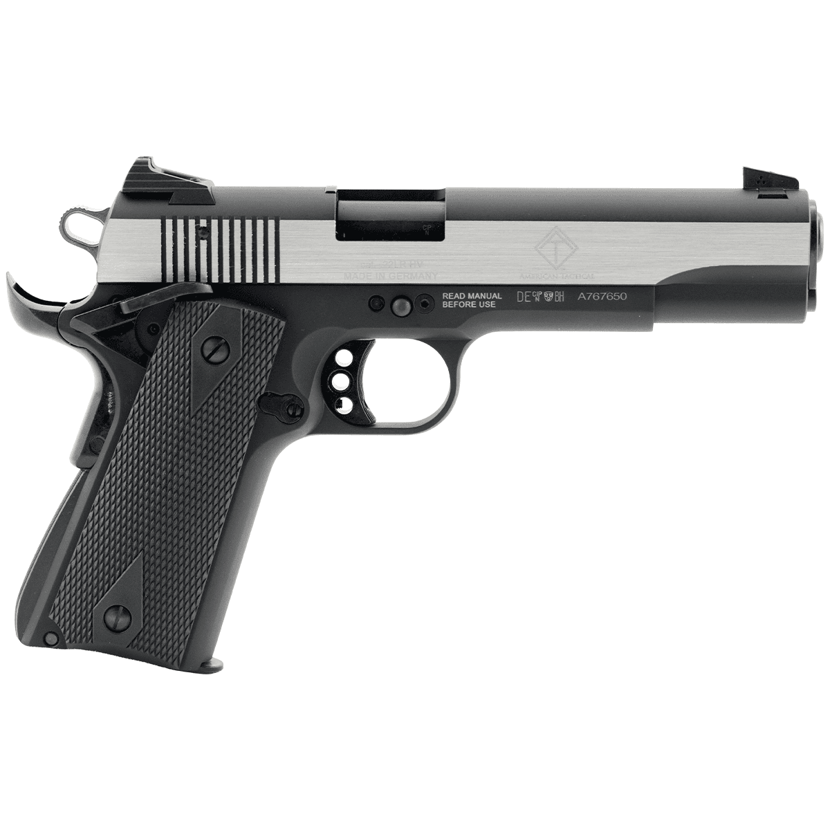 GSG 1911 22 LR Stainless Semi Automatic Handgun GSG 1911 22 LR Stainless Semi Automatic Handgun