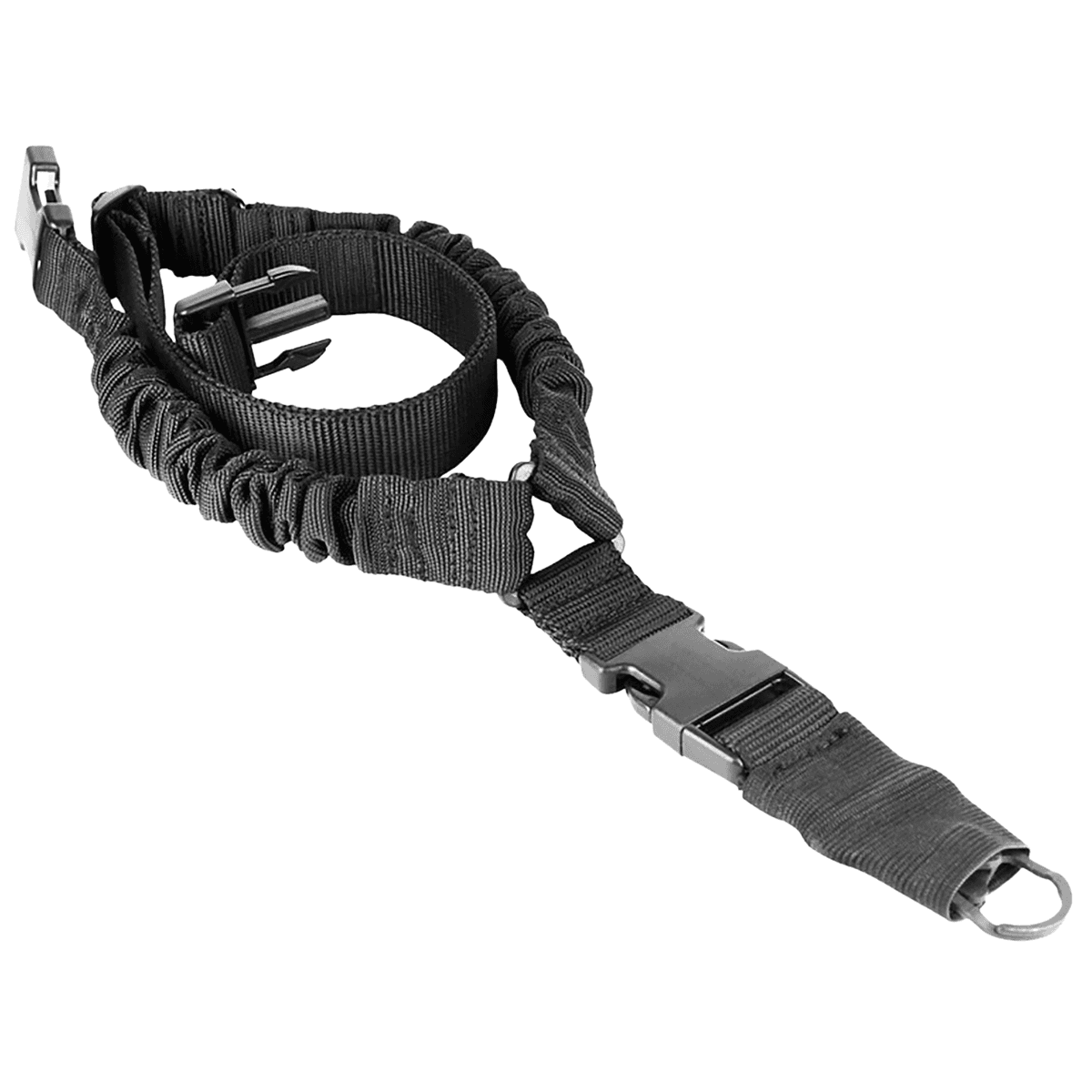 Aim Sports One Point Black Elastic Webbing 26" OAL Bungee Rifle Aim Sports One Point Black Elastic Webbing 26" OAL Bungee Rifle