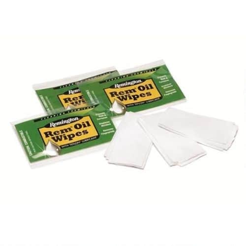 Remington Rem-Oil Cloth Wipes 6"x8" 12 Clam Pack 1 Remington Rem-Oil Cloth Wipes 6"x8" 12 Clam Pack 1