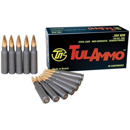 TULAMMO 308WIN 150GR FMJ TULAMMO 308WIN 150GR FMJ