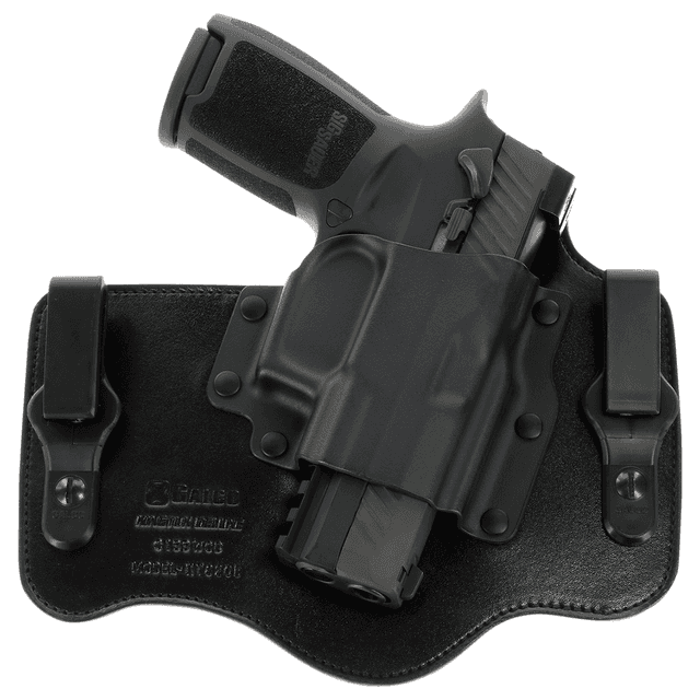 Galco KT820B KingTuk Deluxe IWB Black Kydex/Leather UniClip Fits Sig P320 Fits Sig P320 Compact Fits Beretta APX Right Hand Galco KT820B KingTuk Deluxe IWB Black Kydex/Leather UniClip Fits Sig P320 Fits Sig P320 Compact Fits Beretta APX Right Hand