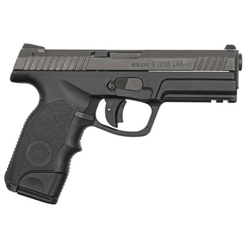 Steyr Arms LA40A1 Long Slide Semi Auto Pistol .40 S&W 4.53" Barrel 12 Rounds Polymer Frame Black GL40A1 Steyr Arms LA40A1 Long Slide Semi Auto Pistol .40 S&W 4.53" Barrel 12 Rounds Polymer Frame Black GL40A1