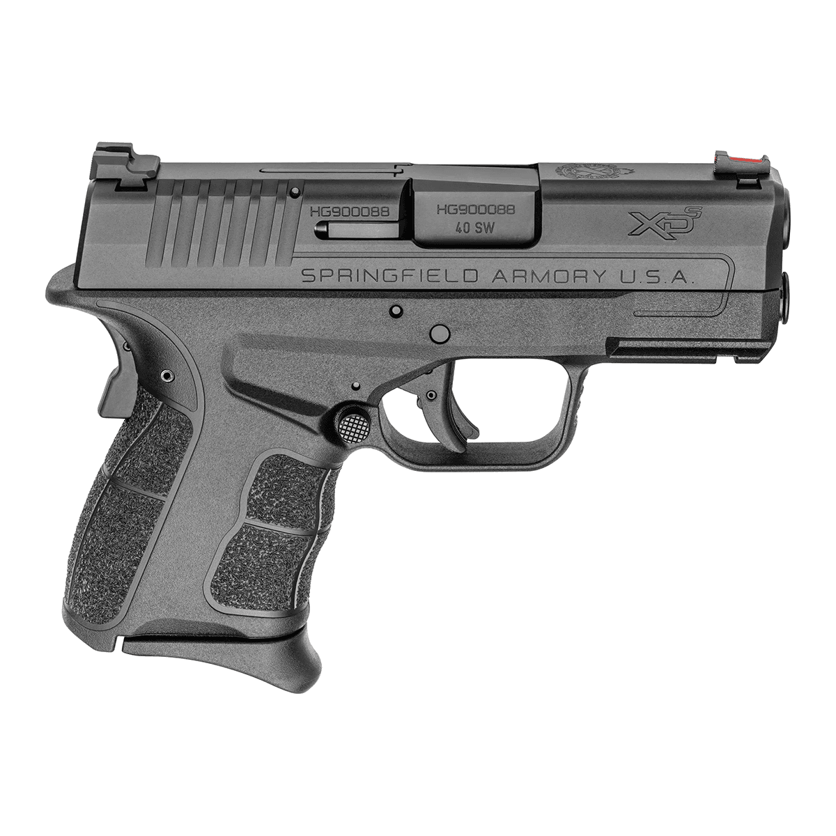 Springfield Armory XD-S Mod.2 9mm Compact Pistol Fiber Optics Sights Springfield Armory XD-S Mod.2 9mm Compact Pistol Fiber Optics Sights