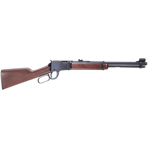 Henry Repeating Arms Lever Action Rimfire Rifle .22 Long Rifle 18.25" Barrel 15 Rounds Walnut Stock Blued Finish Henry Repeating Arms Lever Action Rimfire Rifle .22 Long Rifle 18.25" Barrel 15 Rounds Walnut Stock Blued Finish