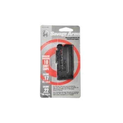 SAVAGE 93 22WMR 17HMR 10RD MAGAZINE BLACK SAVAGE 93 22WMR 17HMR 10RD MAGAZINE BLACK