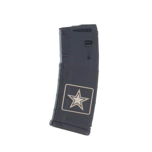 MagPul PMAG 30RD GEN M2 w/US Army Star Laser Engra MagPul PMAG 30RD GEN M2 w/US Army Star Laser Engra