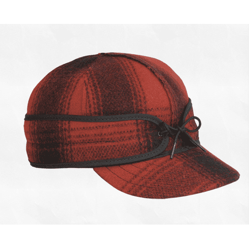 Stormy Kromer The Original Cap - Red/Black Plaid Stormy Kromer The Original Cap - Red/Black Plaid