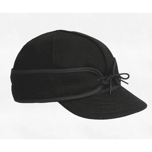 Stormy Kromer The Original Cap - Black Stormy Kromer The Original Cap - Black