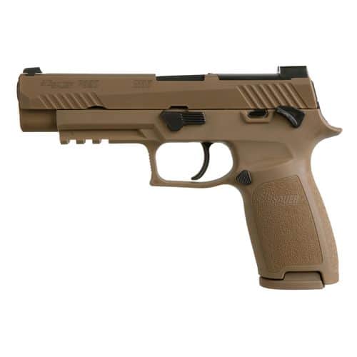 Sig Sauer P320 M17 Coyote 9mm 4.7" Coyote Brown 17rd w/Safety Sig Sauer P320 M17 Coyote 9mm 4.7" Coyote Brown 17rd w/Safety