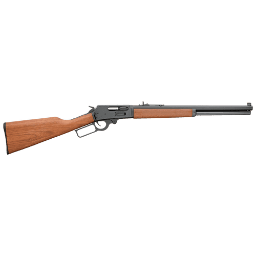 Marlin 1895 Lever Action Rifle .45-70 Government 18.5" Barrel 6 Rounds Adjustable Sights Brown Laminate Stock Blued Finish Marlin 1895 Lever Action Rifle .45-70 Government 18.5" Barrel 6 Rounds Adjustable Sights Brown Laminate Stock Blued Finish