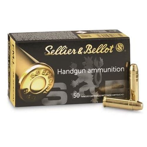 Sellier & Bellot 38 Special FMJ 158gr Ammo Sellier & Bellot 38 Special FMJ 158gr Ammo