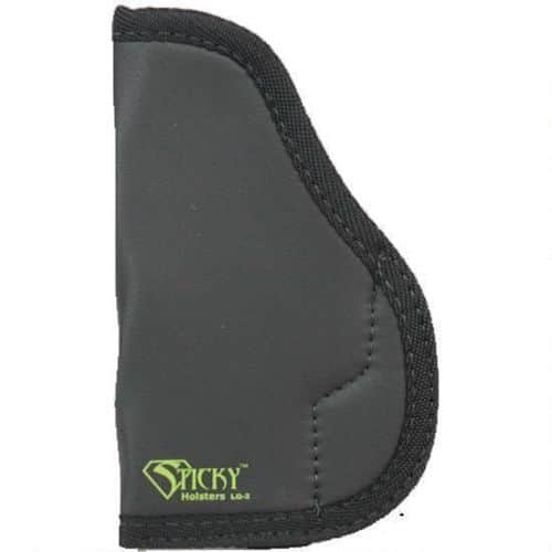 Sticky Holsters LG2 LG-2 Black/Green Latex Free Rubber Fits Med/Lg Semi-Auto Ambidextrous Sticky Holsters LG2 LG-2 Black/Green Latex Free Rubber Fits Med/Lg Semi-Auto Ambidextrous