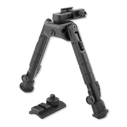 UTG TLBP01 Heavy Duty Recon Bipod Black 7-9" Metal UTG TLBP01 Heavy Duty Recon Bipod Black 7-9" Metal