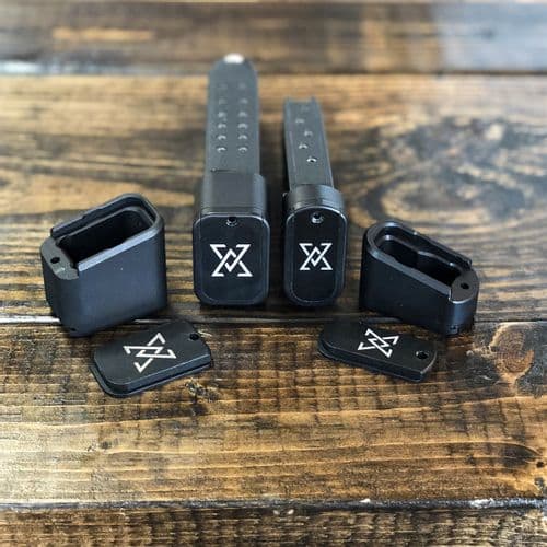 True Precision Glock 43 Magazine Extension +2 9mm True Precision Glock 43 Magazine Extension +2 9mm