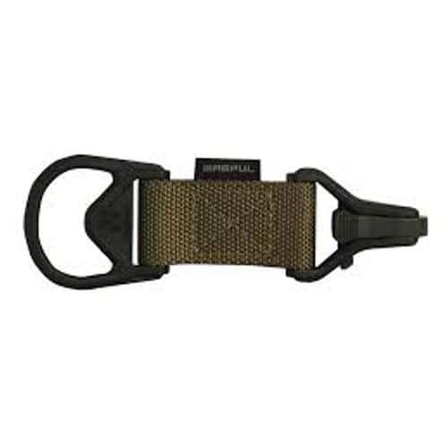 Magpul MS1/MS3 Sling Adapter made of Steel with Ranger Green Melonite Finish, Polymer Hardware, Nylon 1.25" Webbing & Two to One-Point Design for AR-15, M4 & M16 - MAG516RGR Magpul MS1/MS3 Sling Adapter made of Steel with Ranger Green Melonite Finish, Polymer Hardware, Nylon 1.25" Webbing & Two to One-Point Design for AR-15, M4 & M16 - MAG516RGR