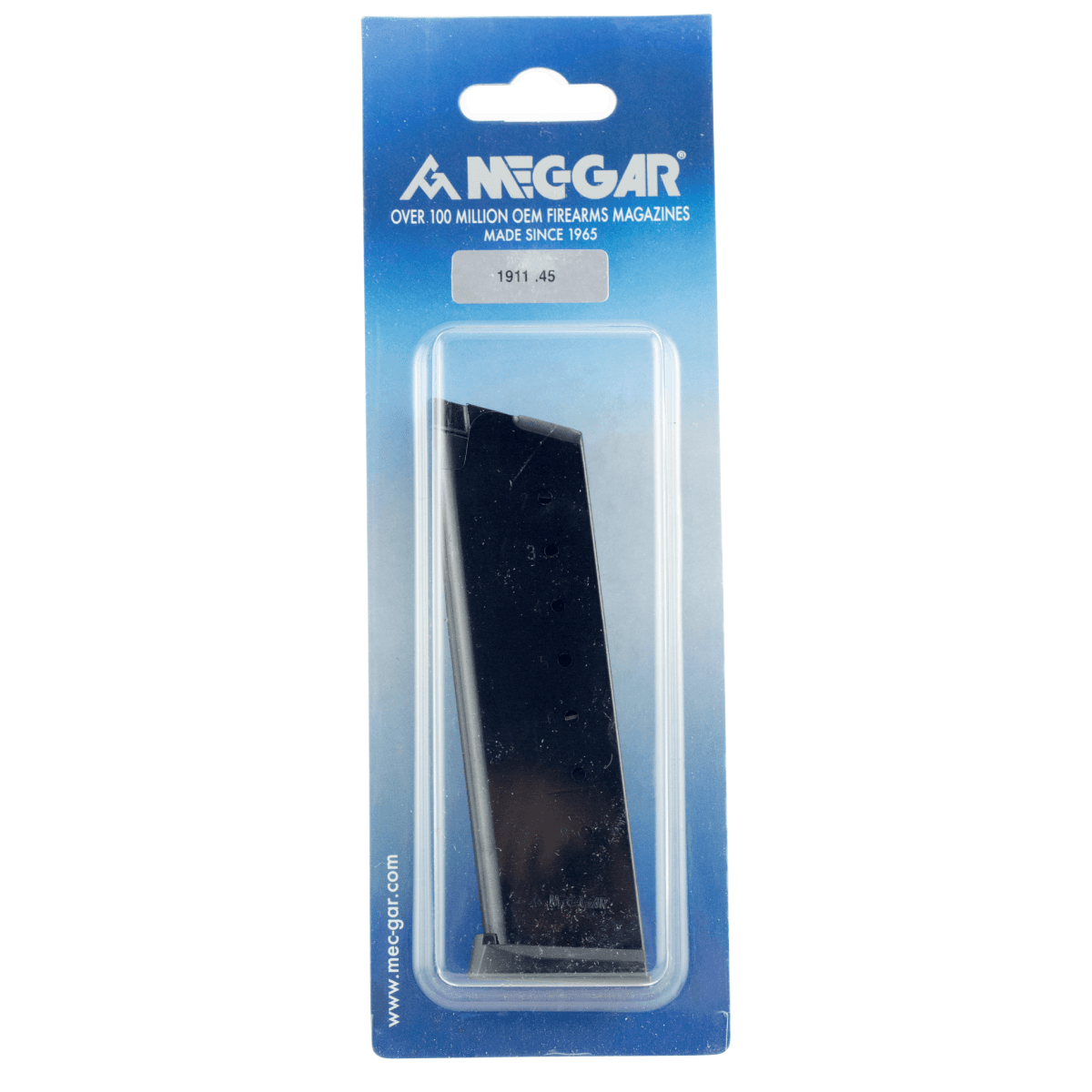 Mec-Gar Standard 8rd 45 ACP Fits 1911 Government Blued Carbon Steel Mec-Gar Standard 8rd 45 ACP Fits 1911 Government Blued Carbon Steel