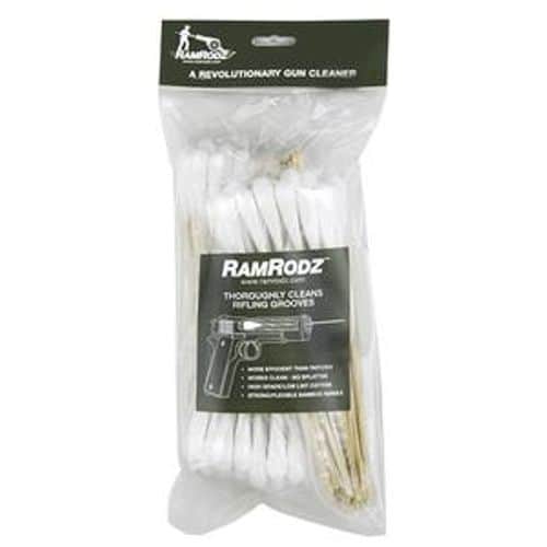 RamRodz 22300 Barrel & Breech Cleaning Swabs 22 Cal Rifle Firearm Cotton/Bamboo 8" Long 300 Per Bag RamRodz 22300 Barrel & Breech Cleaning Swabs 22 Cal Rifle Firearm Cotton/Bamboo 8" Long 300 Per Bag